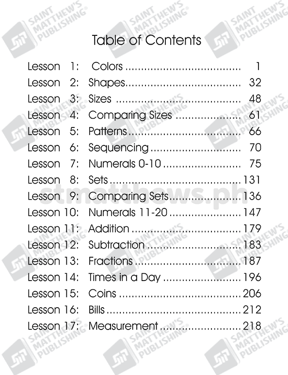 Mathematics for Young Learners Kinder 1 - Image 2