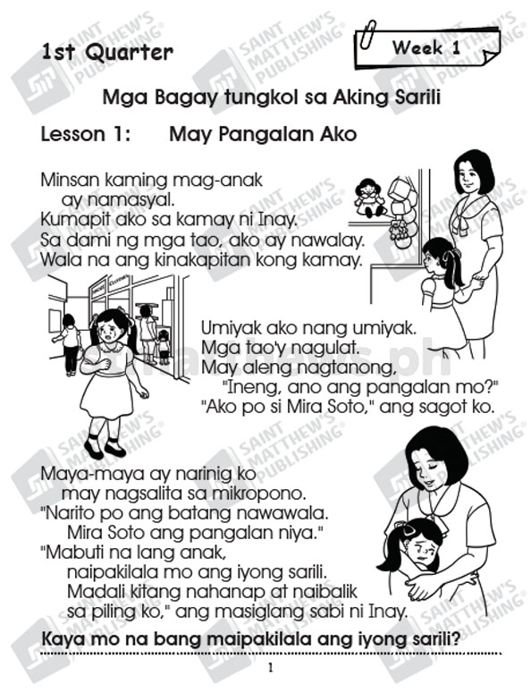 BUHAY Kindergarten Most Essential Learning Competencies (First and Second Quarter) - Image 6