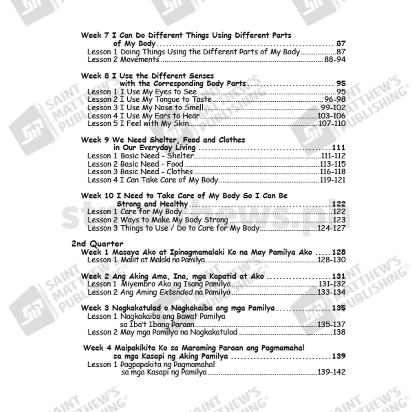 BUHAY Kindergarten Most Essential Learning Competencies (First and Second Quarter) - Image 4